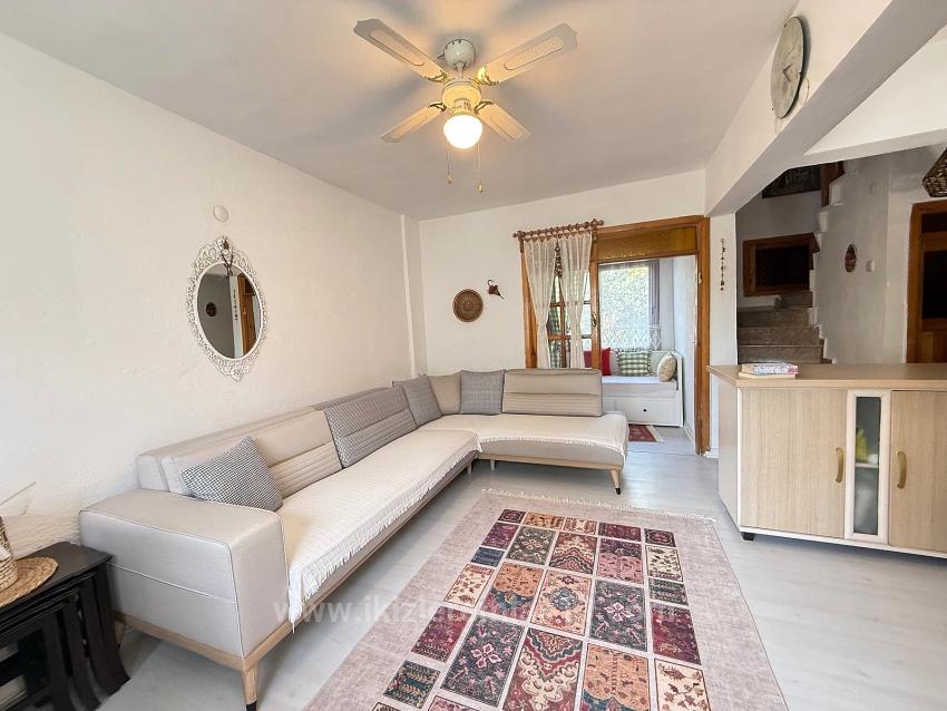 3+1 Maisonette-Villa Mit Großem Garten Im Doğanbey Center, Seferihisar