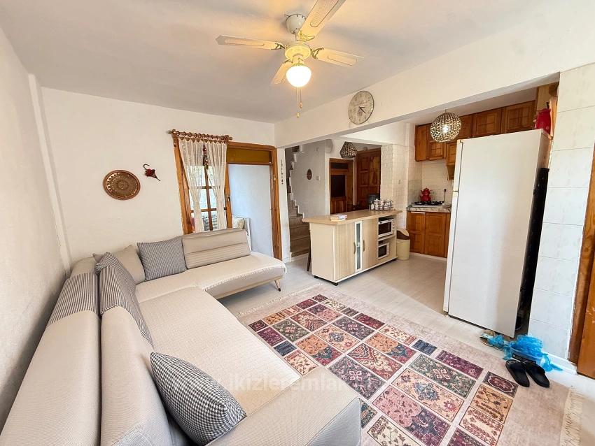 3+1 Maisonette-Villa Mit Großem Garten Im Doğanbey Center, Seferihisar