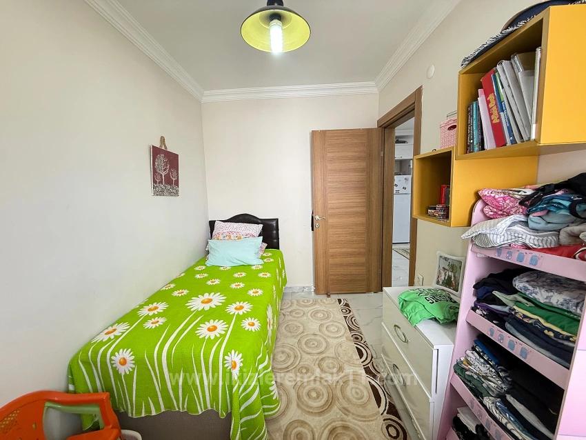 2+1 Voll Möblierte Villa Mit Garten In Doğanbey, Seferihisar Zu Verkaufen