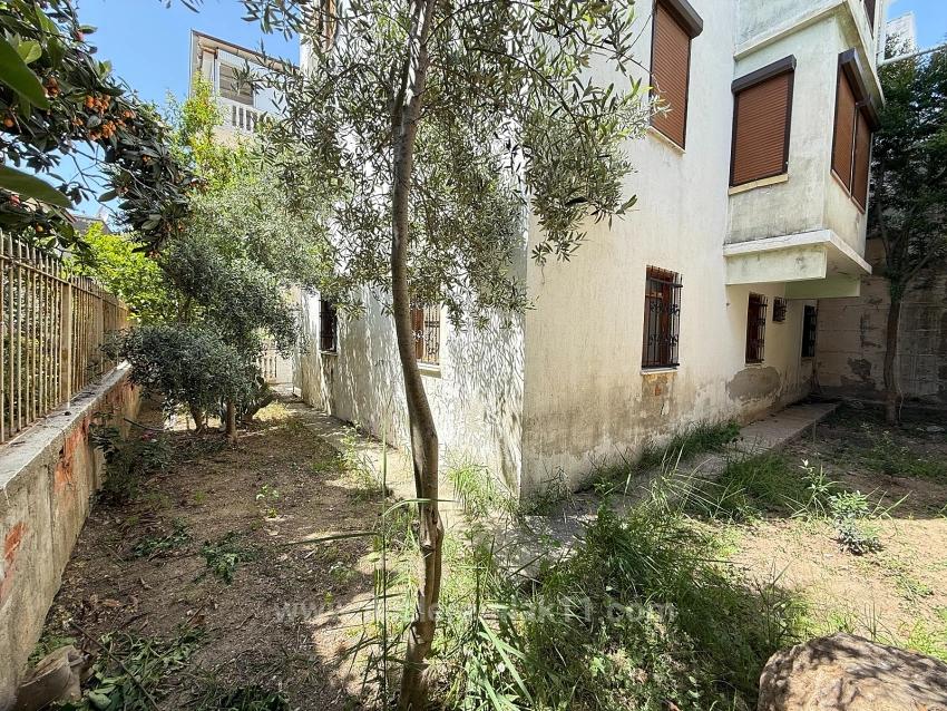 3+1 Gartenapartment In Ürkmez Zu Verkaufen, 250 Meter Vom Meer Entfernt, Erschwinglicher Preis