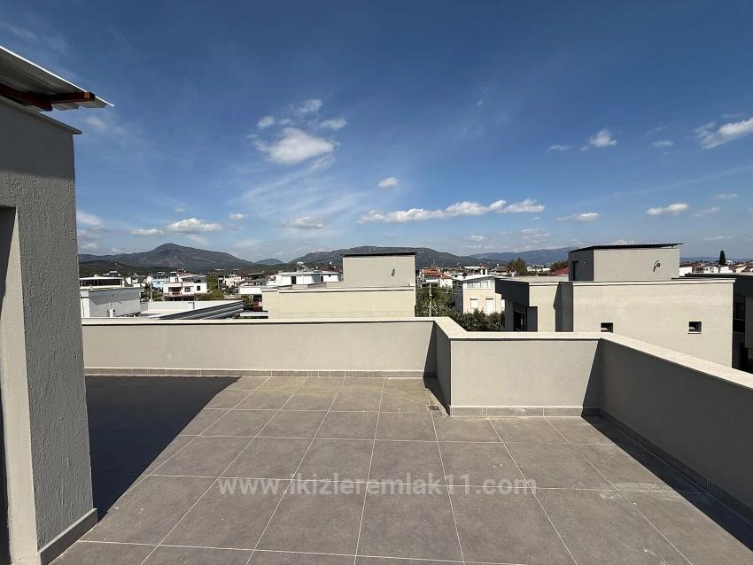 3+1 Duplex-Sommerhaus Mit Pool In Seferihisar Doğanbey