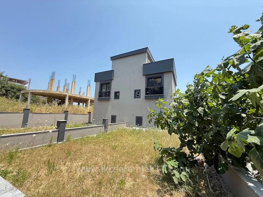 3+1 Villa Mit Meerblick Und Garten In Seferihisar Doğanbey Zu Verkaufen