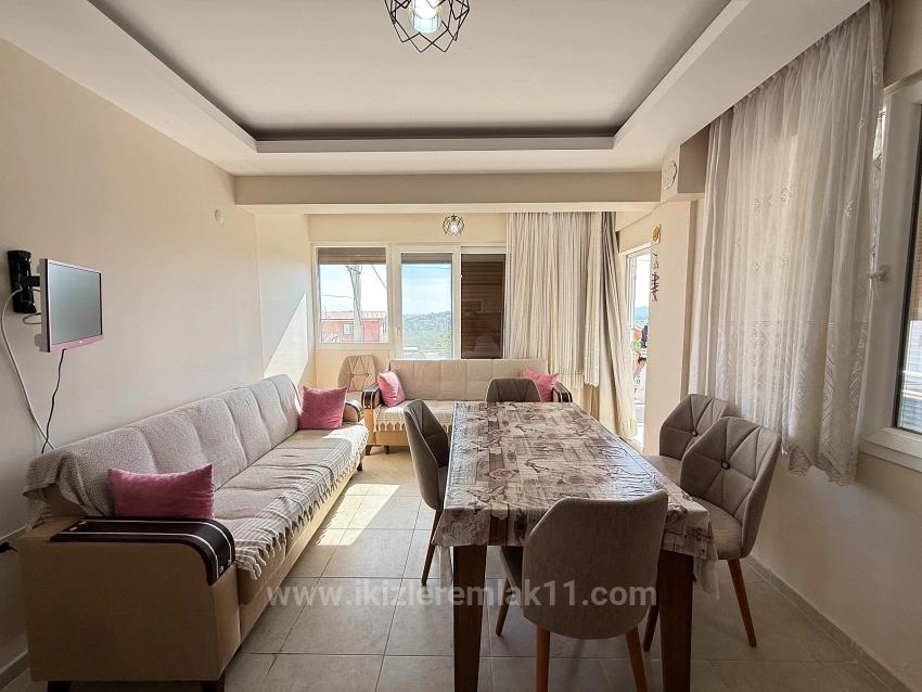 Neue 3+1-Wohnung Mit Meer- Und Naturblick Im Zentrum Von Gumuldur Zu Verkaufen