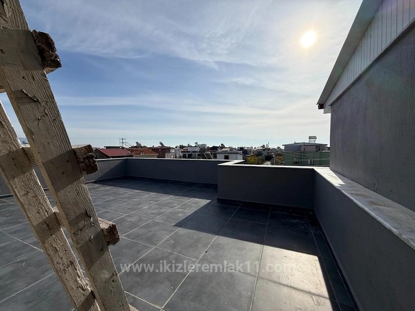 Nur Brandneue Freistehende 3+1-Zimmer-Villa Mit Garten In Doğanbey, Seferihisar Zu Verkaufen.