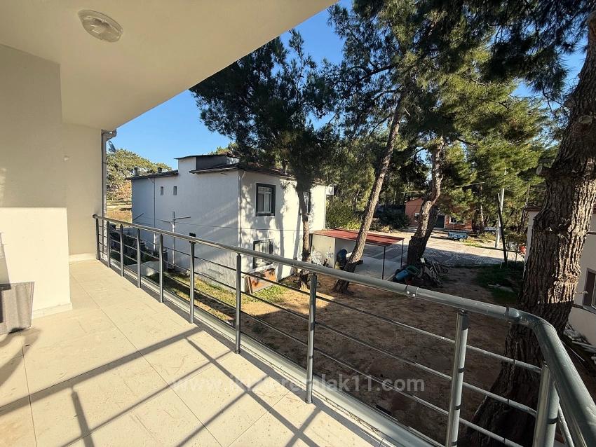 2+1 Brandneues Duplex-Sommerhaus Mit Garten Zum Verkauf In Payamlı, Seferihisar