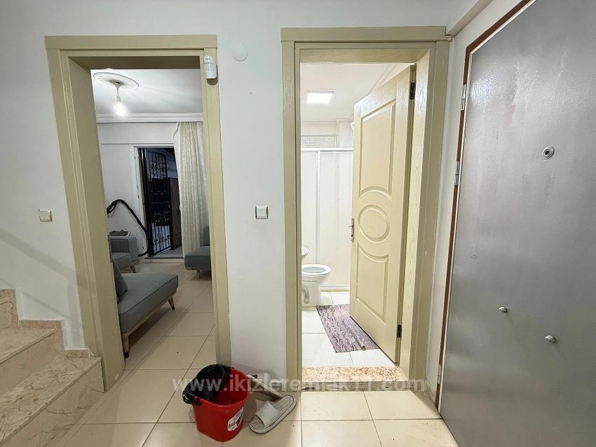 5+1-Maisonette-Villa Mit Großem Garten In Doğanbey, Seferihisar Zu Verkaufen