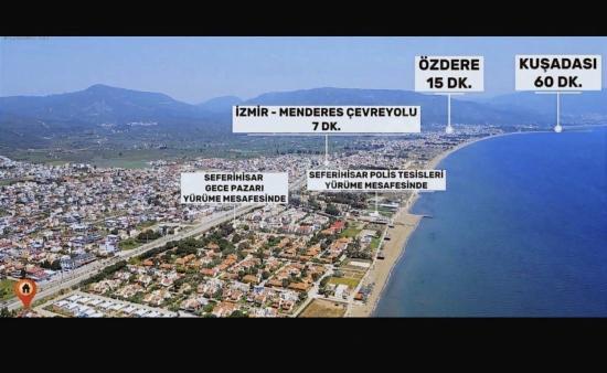 Seferihisar'cumhuriyet Bezirk, Meltem Tour Site 4+1 Villa Zum Verkauf Am Meer