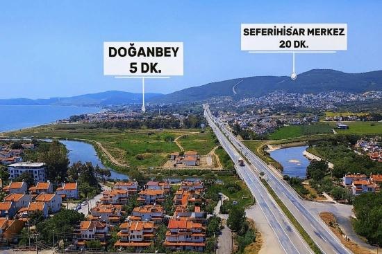 Seferihisar'cumhuriyet Bezirk, Meltem Tour Site 4+1 Villa Zum Verkauf Am Meer