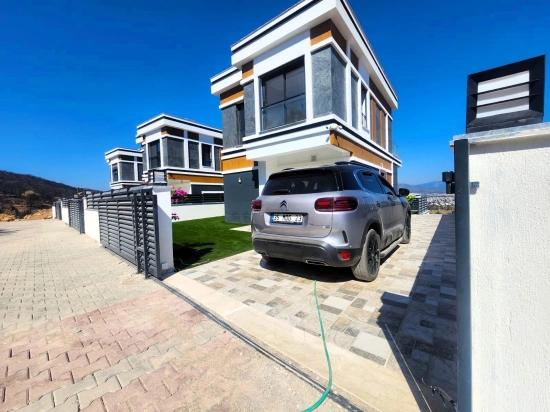 Freistehendes Einfamilienhaus In Seferihisar Doğanbey Mit Großem Garten Und Panoramablick Auf Das Meer Zu Verkaufen