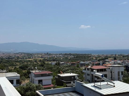 3+1 Villa Mit Meerblick Und Separatem Garten In Seferihisar Doğanbey Zu Verkaufen