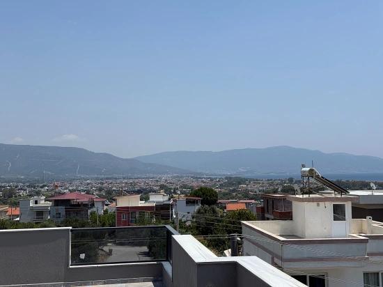 3+1 Villa Mit Meerblick Und Garten In Seferihisar Doğanbey Zu Verkaufen