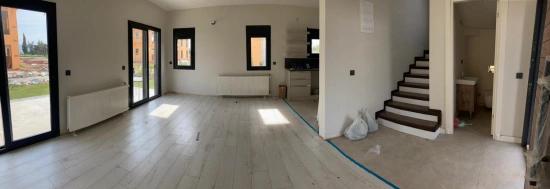3+1-maisonette-villa Mit Großem Garten In Doğanbey, Seferihisar Zu Verkaufen