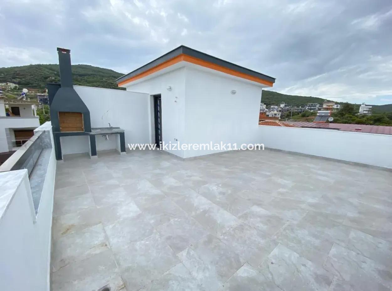 Freistehende Villa Zu Verkaufen In Seferihisar Doğanbey Arkonut 4 1 Sommer-Winter-Villa