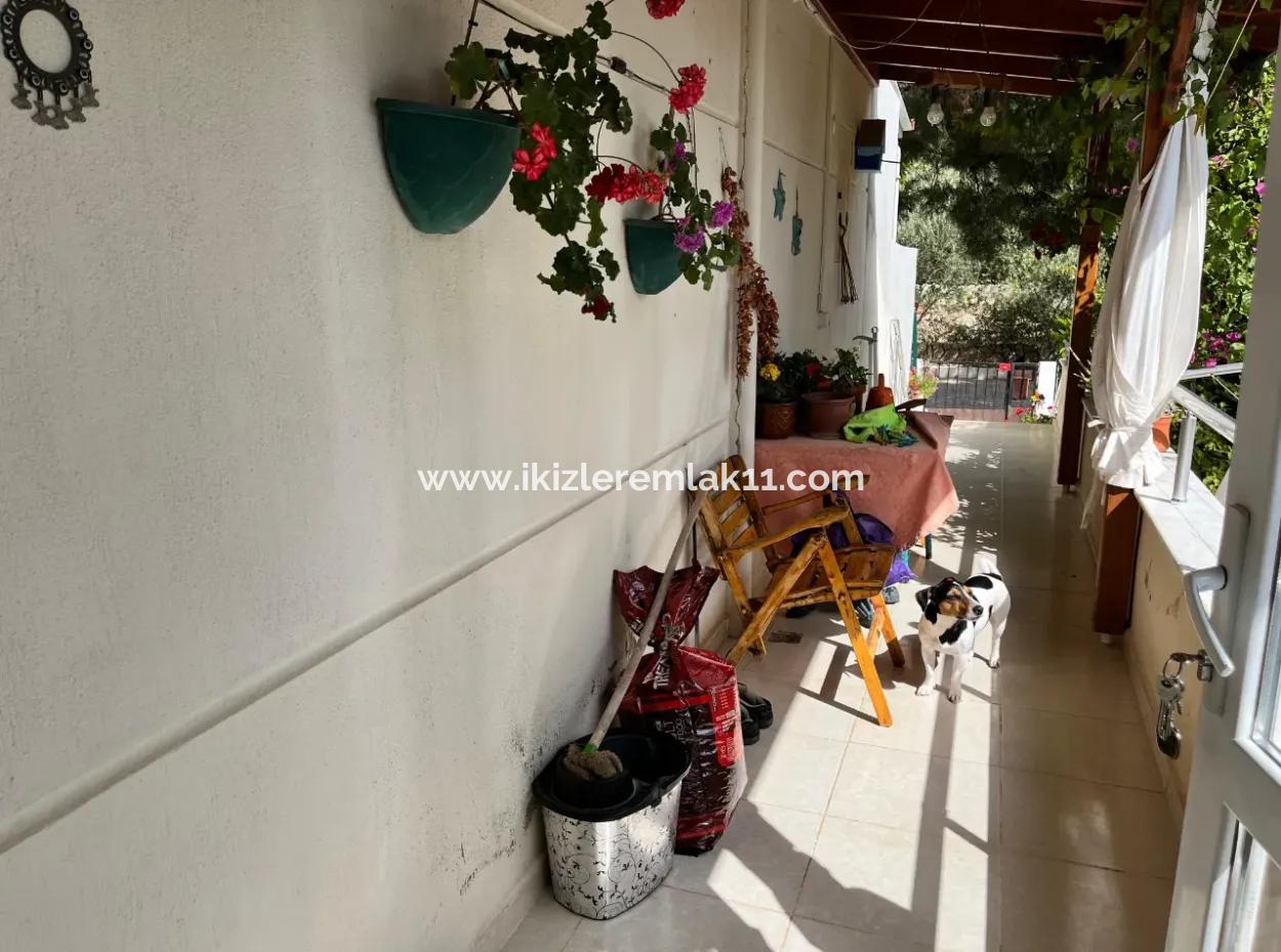 3 2 Villen Zum Verkauf In Ürkmez Mit Vollem Meer, Garten Mit Blick Auf Die Stadt