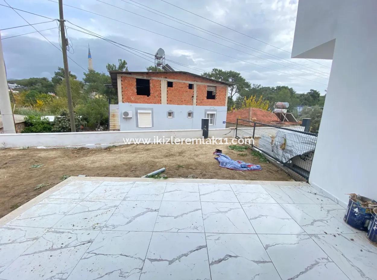 2 1 Villa Ohne Garten In Beliebter Lage In Payamlı, Doganbey Zu Verkaufen