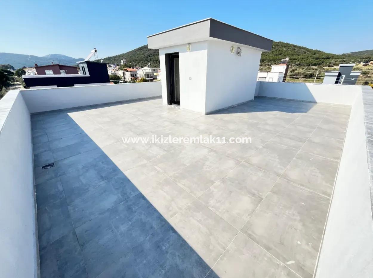 Neue Freistehende 3 1 Villa Zum Verkauf In Offener, Geräumiger Lage In Doğanbey