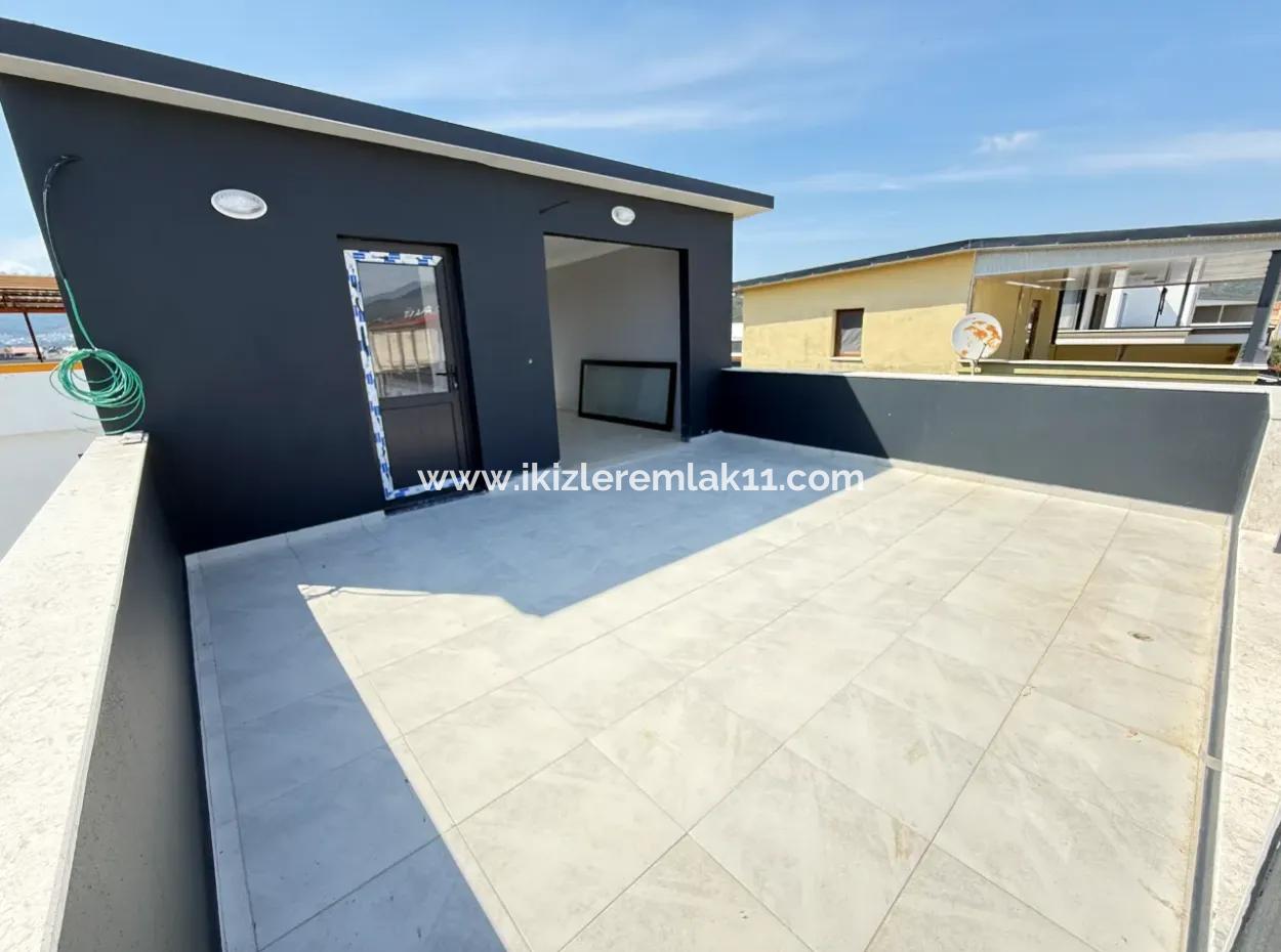 Freistehende Brandneue 3 1 Villa Mit Großem Garten Zum Verkauf In Doganbey, Seferihisar