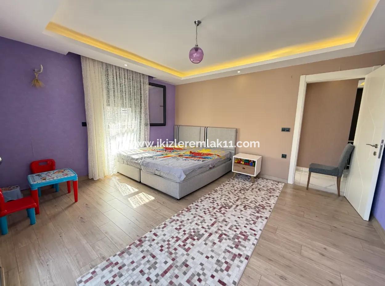 3 1 Freistehende Garden Duplex Villa Mit Pool Zu Verkaufen In Doganbey, Seferihisar