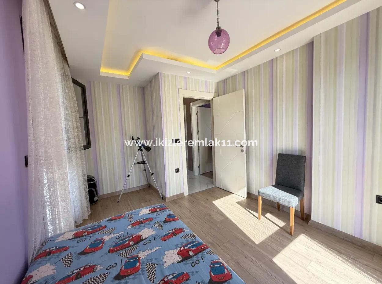 3 1 Freistehende Garden Duplex Villa Mit Pool Zu Verkaufen In Doganbey, Seferihisar