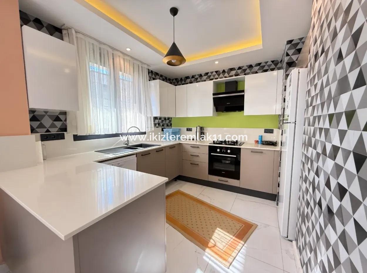 3 1 Freistehende Garden Duplex Villa Mit Pool Zu Verkaufen In Doganbey, Seferihisar