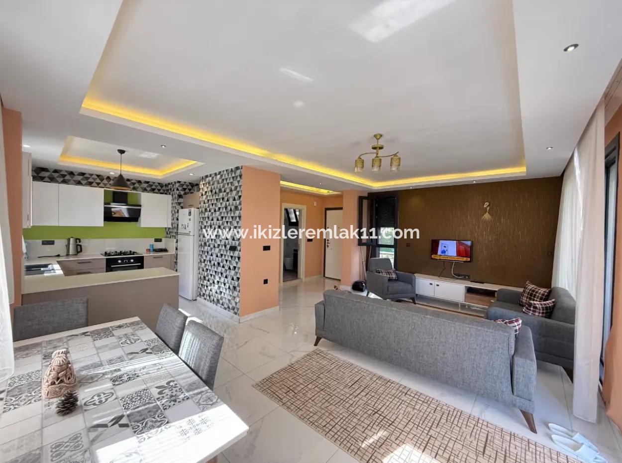 3 1 Freistehende Garden Duplex Villa Mit Pool Zu Verkaufen In Doganbey, Seferihisar