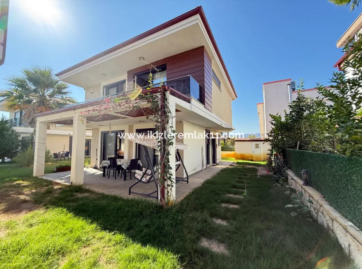 3 1 Freistehende Garden Duplex Villa Mit Pool Zu Verkaufen In Doganbey, Seferihisar