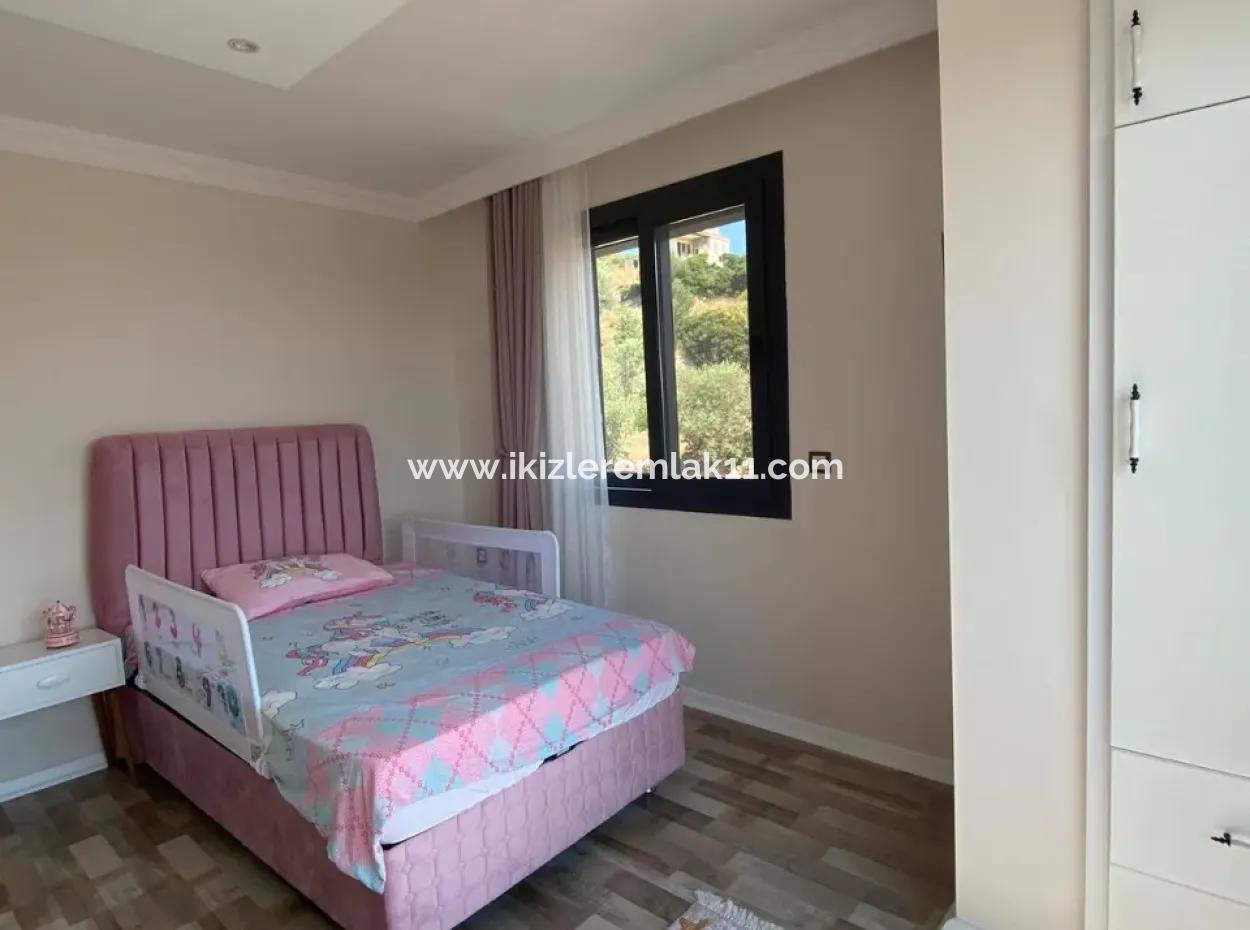 3 1 Freistehende Villa Mit Meerblick Und Pool Zum Verkauf In Doganbey, Seferihisar