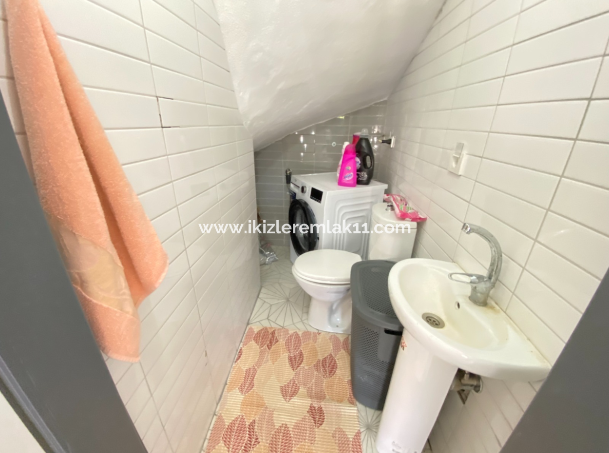 3 In 1 Maisonette Mit Großem Garten Zum Verkauf In Payamlı Village, Doganbey, Seferihisar