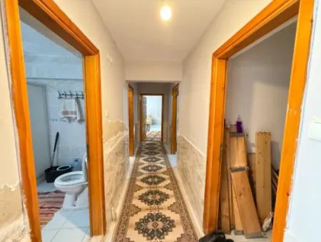 250 M Zum Meer In Ürkmez, Erschwinglicher Preis Zu Verkaufen 3 1 Wohnung Mit Garten