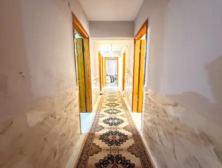 250 M Zum Meer In Ürkmez, Erschwinglicher Preis Zu Verkaufen 3 1 Wohnung Mit Garten