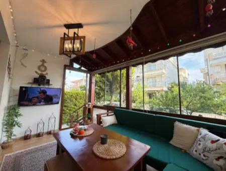 2 1 Wohnung Mit Garten Im Erdgeschoss Zum Verkauf Im Zentrum Von Seferihisar Ürkmez