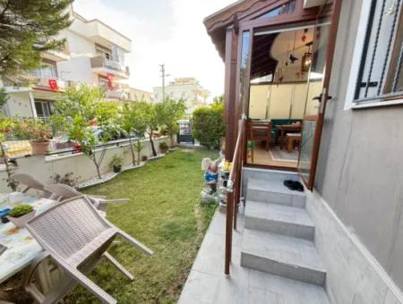 2 1 Wohnung Mit Garten Im Erdgeschoss Zum Verkauf Im Zentrum Von Seferihisar Ürkmez