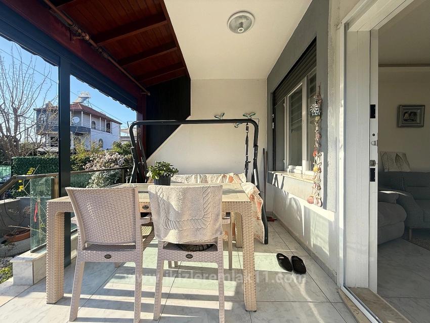 3+1 Villa With Garden For Sale Near The Sea In Doğanbey