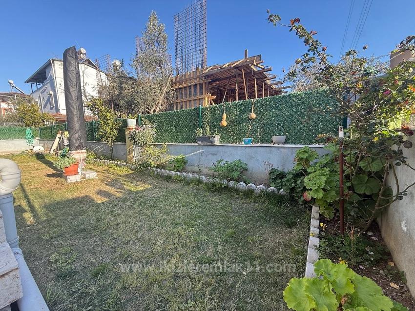 3+1 Villa With Garden For Sale Near The Sea In Doğanbey