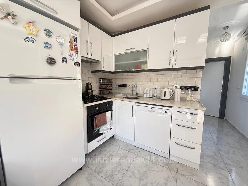 3+1 Villa With Garden For Sale Near The Sea In Doğanbey