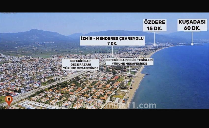 4+1 Bedroom Villa For sale in Cumhuriyet Nbh. Seferihisar Doğanbey - 165 m²