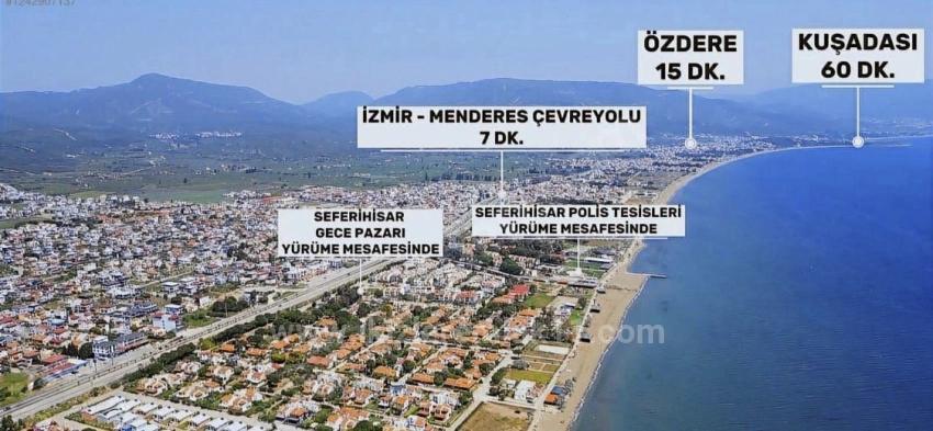 Seferihisar'cumhuriyet District, Meltem Tour Site 4+1 Villa For Sale By The Sea