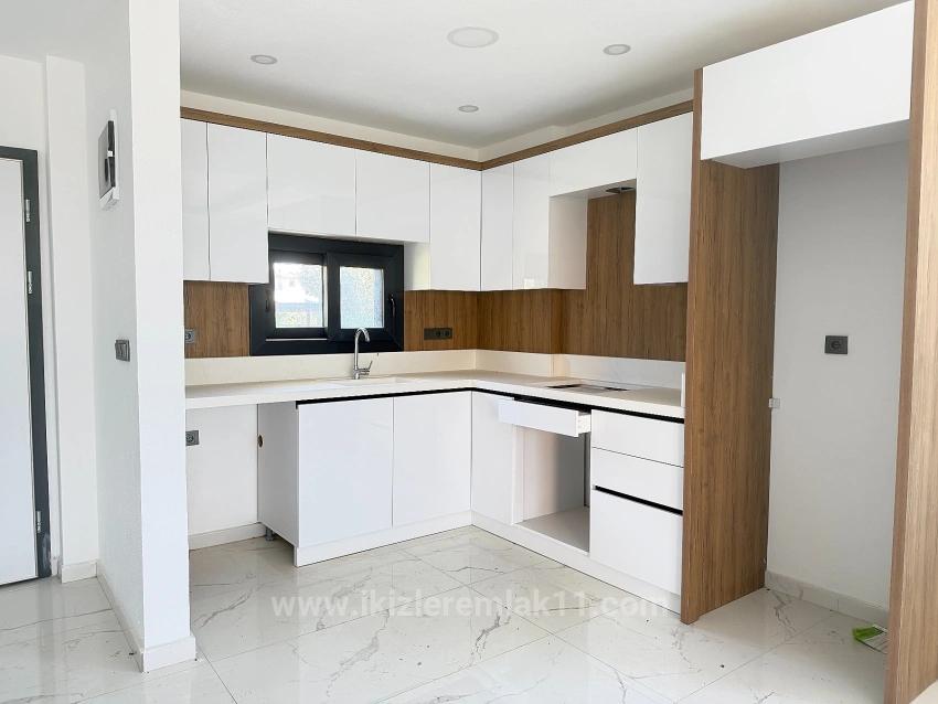 Brand New 3+1 Villa With Spacious Garden For Sale Near The Sea In Doğanbey, Seferihisar