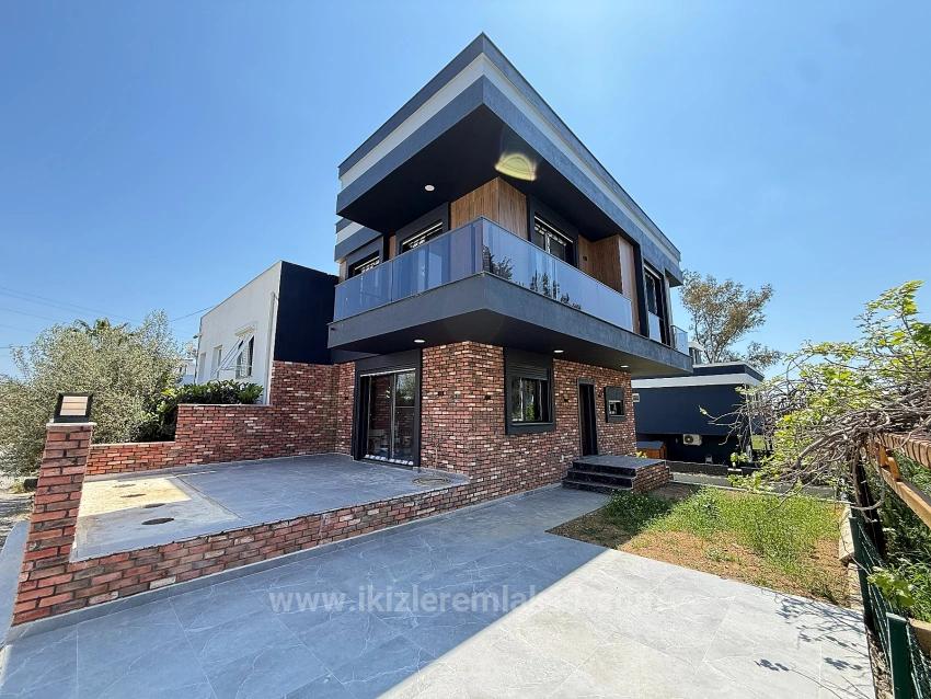 Brand New, Detached 3+1 Villa For Sale In Doğanbey, Seferihisar.
