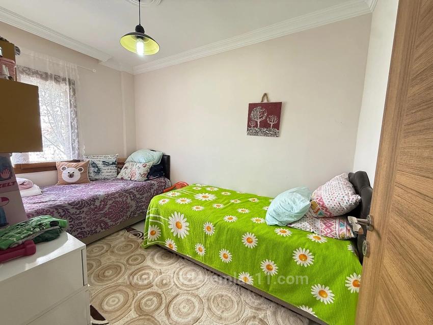 2+1 Fully Furnished Villa With Garden For Sale In Doğanbey, Seferihisar