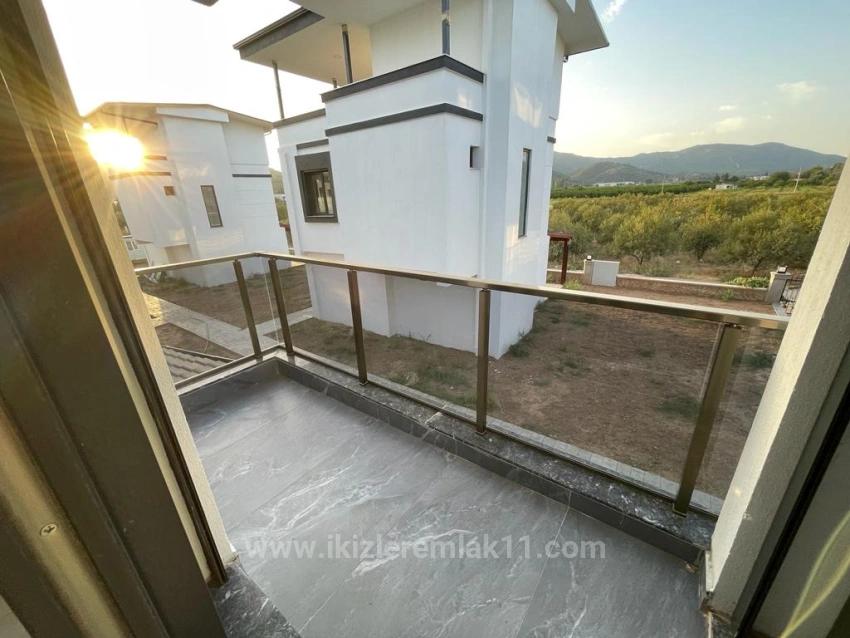 Brand New Detached 3+1 Villa With Private Pool For Sale In Doğanbey, Seferihisar.