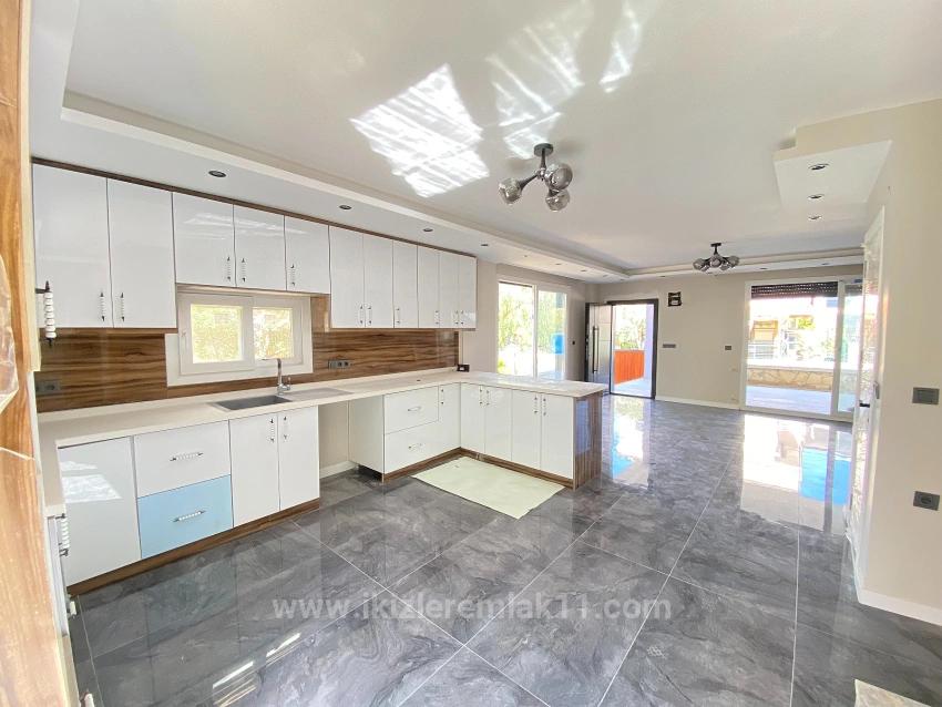 Brand New, Detached, Luxury 3+1 Villa For Sale In Doğanbey, Seferihisar.