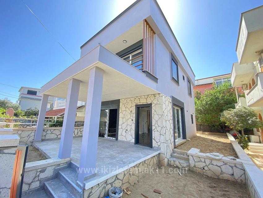 Brand New, Detached, Luxury 3+1 Villa For Sale In Doğanbey, Seferihisar.