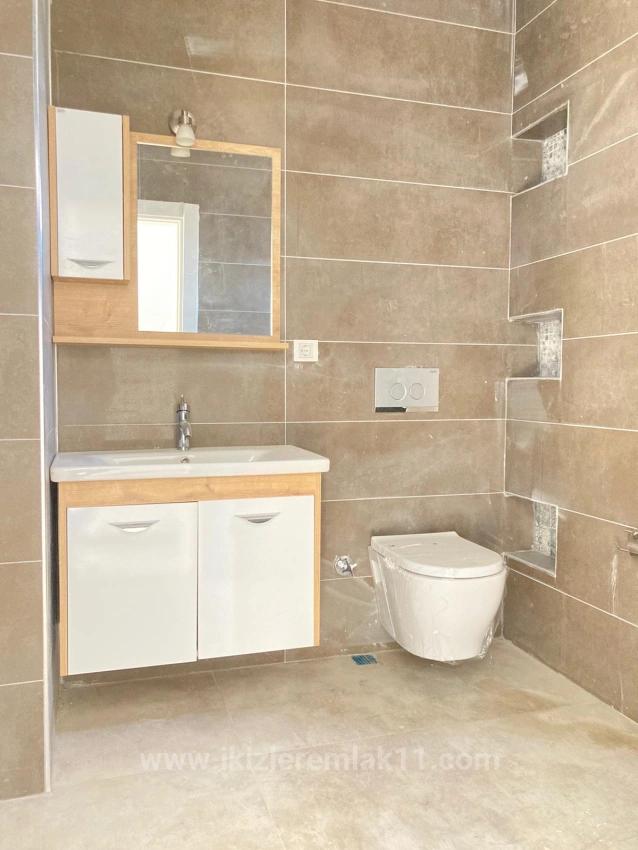 2+1 Villa With Sea View And Garden For Sale In Doğanbey, Seferihisar