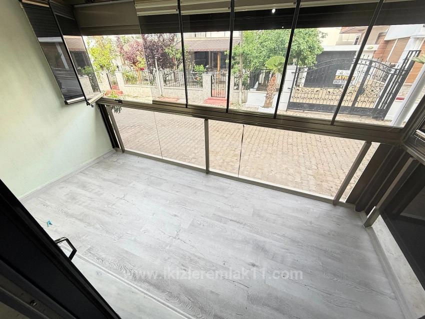 1+1 Ground Floor Apartment In Ürkmez, 100 Meters From The Sea, From İkizler.