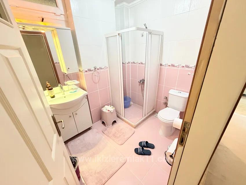 In Ürkmez, 400 M To The Sea, Separate Kitchen Double Balcony Spacious 2+1 Apartment