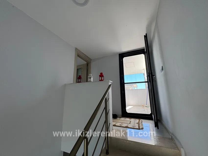 For sale In Seferihisar Doğanbey 3+1 spacious garden duplex summer house