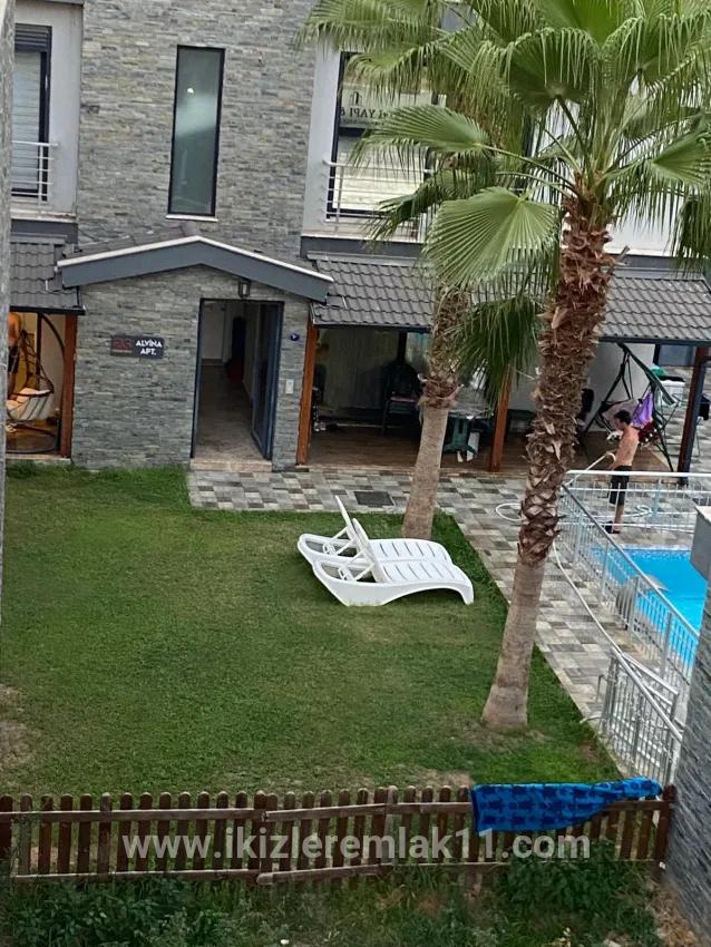 Seferihisar Doğanbey sea side In the site Inside pool single detached villa