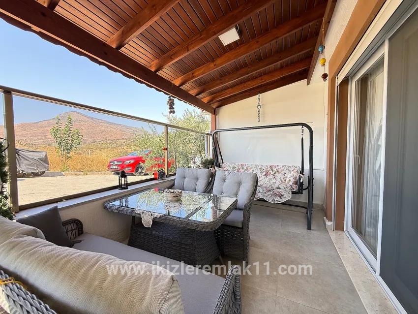 Seferihisar Payamlı'da For Sale Fully Furnished 3+1 Duplex