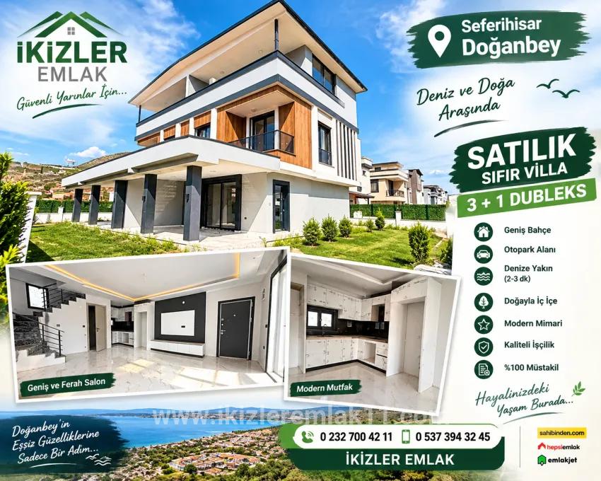 3+1 Bedroom Villa For sale in Cumhuriyet Nbh. Seferihisar Doğanbey - 180 m²